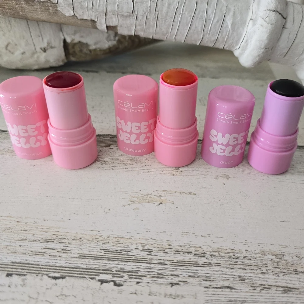 Celavi - Sweet Jelly Delicious Lip & Cheek Tint Pack Of Three